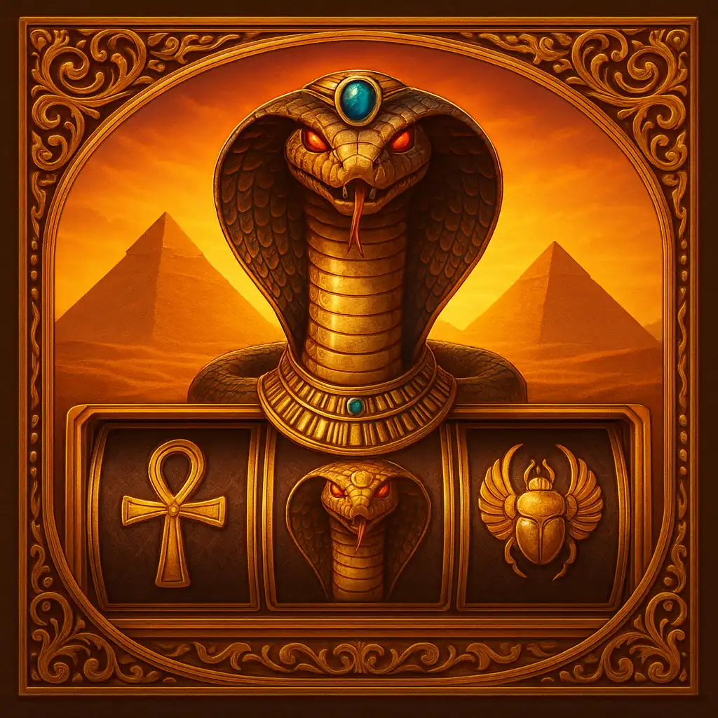 The Asp of Cleopatra slot machine artwork at Rivoo Casino